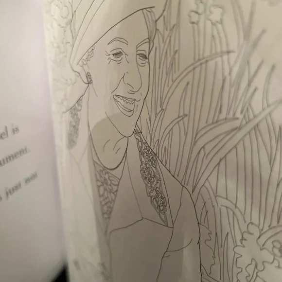 Downton Abbey colouring book - Picture 2 of 4